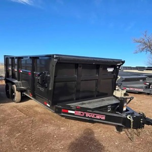 Excelente remolque de carga volquete de tractor agrícola negro disponible para la venta - Product Image 4