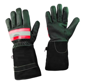 Gants de soudage en cuir fendu de vachette haute performance OEM Gants de construction résistants à l'abrasion pour la lutte contre l'incendie - Product Image 1