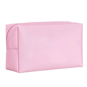 Sac à cosmétiques en cuir PU pour filles Design étanche à la mode avec fermeture à glissière Vietnam No Brand Christmas Gift - Product Image 1