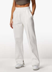 Custom Women's Winter <b>Crop</b> Crew <b>Jogger</b> Shorts Set Solid White High Quality 100% Cotton Fleece Breathable Fabric Two Piece Made - Product Image 3