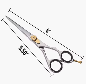 Tijeras de peluquería profesional Venta caliente Precio bajo Tijeras de peluquero de corte de pelo de acero inoxidable - Product Image 4