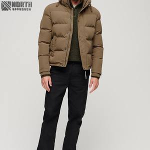Bouffantes d'extérieur à manches longues de haute qualité à prix raisonnable Vestes bouffantes à vendre Veste personnalisée à la mode pour hommes - Product Image 3