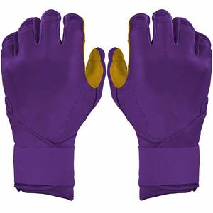 Gants de frappeur de sport robustes sur mesure de la meilleure qualité Gants en cuir véritable à longue manchette très durables - Product Image 6