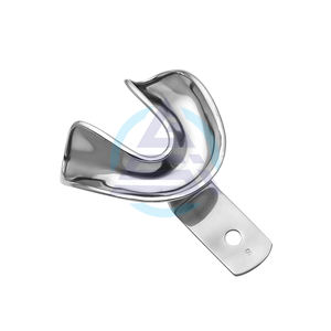 Bandeja de Impresión Dental Sólida para Odontología, Bandeja de Impresión Pequeña para Dentaduras Completas, Inferiores - Product Image 1