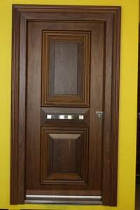 ABSDOOR NEST Puerta de entrada interior de madera moderna Aislamiento acústico térmico de alta seguridad Diseño artesanal Villa Apartamento 3 años - Product Image 3