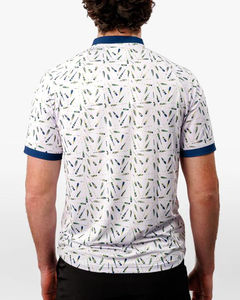 เสื้อโปโลแขนสั้นผู้ชายคุณภาพสูงแบบกำหนดเอง พร้อมการพิมพ์แบบระเหิด  เสื้อยืดแฟชั่นธุรกิจฤดูร้อน  พร้อม MOQ ต่ำ - Product Image 4