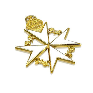 La mejor calidad Caballeros de Malta Priors Collarette Jewel Masonic Regalia Collar Jewel para la venta - Product Image 1