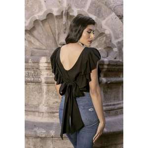 Women Customized Color Cotton Embroidered <b>Maxi</b> <b>Dress</b> Mexican Floral Boho <b>Short</b> Sleeve Ethnic Summer Natural Washable - Product Image 4