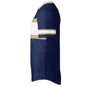 Nouveau design, logo personnalisé, haute qualité, 100% polyester, maillot de baseball à séchage rapide, 2025, fabrication sur mesure, best-seller du Pakistan - Product Image 4