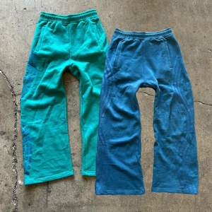 Pantalones de chándal de algodón de peso pesado de invierno de fabricante, pantalones de chándal de pierna ancha rectos personalizados para hombre - Product Image 1