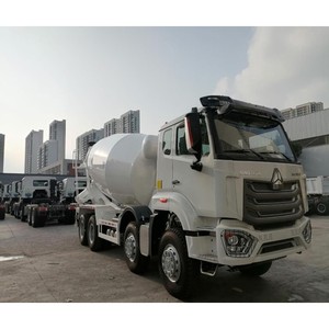 รถผสมปูนซีเมนต์ Sinotruk 84 12 ลูกบาศก์เมตร ราคา EXW จากจีน - Product Image 1