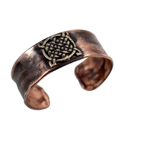 Pure <b>Copper</b> Cuff jingle festival Spring Winter Long Shirt <b>Copper</b> Jewelry for Women 2024 Handmade Original <b>Copper</b> Cuff Bracelet - Product Image 6