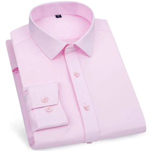 Camisa de Negocios para Hombre 100% Algodón Anti-Pilling, Camisa Formal de Manga Larga Teñida con Hilo, Fabricante de Ropa a Medida al por Mayor en Bangladesh - Product Image 3