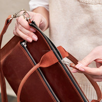 Maletín Bandolera de Cuero Genuino Vintage, Resistente, para Portátil, para Hombre y Mujer, para Oficina, Viajes, Elegante, Bolsa de Mensajero para Computadora