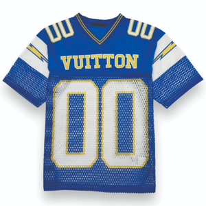 เสื้อฟุตบอลอเมริกันฟุตบอลของผู้ชายเสื้อครอปไซส์ใหญ่กว่าปกติระบายอากาศได้ดี - Product Image 1