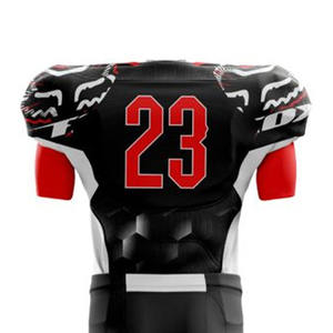 Prix raisonnable uniforme de football américain logo personnalisé fabricant en gros nouveau style meilleur matériel uniforme de football américain - Product Image 6
