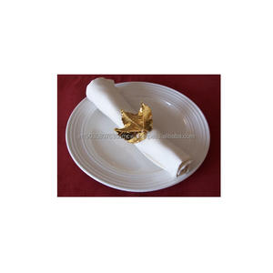 New Trendy Luxury Style Table Decorative Metal Napkin Rings Gold Plated in Factory Price for Wedding Use New Model - Product Image 1