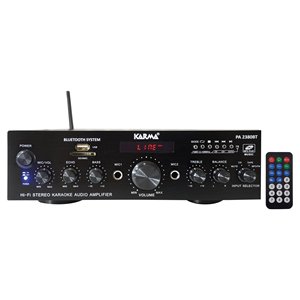 เครื่องขยายเสียง 2.0 2x50W สีดำ PA 2380BT 50w ต่อช่อง - Product Image 1