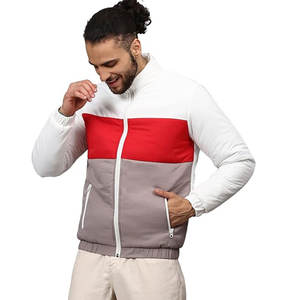 Nouvelle arrivée de blouson bombardier d'hiver pour hommes personnalisé grande taille 100% toile de coton veste chaude en gros - Product Image 2