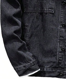 Jeans de Mezclilla para Hombre / Chaqueta Trucker de la Mejor Calidad con Colores Personalizados y Logotipo Personalizado Hecho en Pakistán - Product Image 4