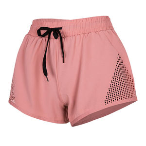 Short élastique en coton doux avec cordon de serrage Short respirant d'entraînement de yoga pour femmes de haute qualité Short en spandex pour femmes - Product Image 3