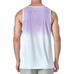 Camiseta sin mangas más vendida a precio económico para hombre, diseño y talla personalizados, camiseta sin mangas para uso fitness. - Product Image 3