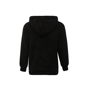 Wholesale Custom Hoodie Wholesale <b>Fleece</b> Thick <b>Men</b> Custom Plain Street Hoodies <b>Sherpa</b> Hoodies for <b>Men</b> - Product Image 2