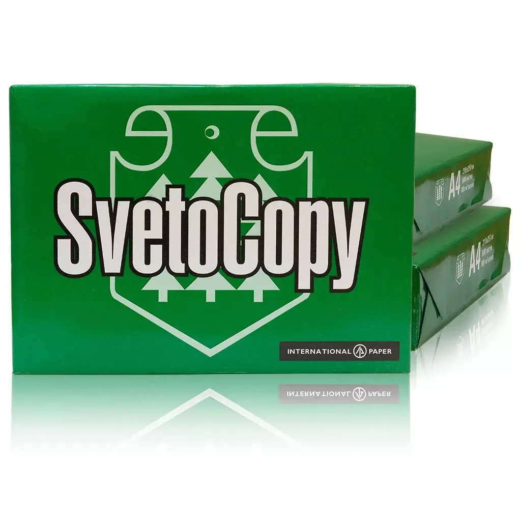 กระดาษ A4 svetocopy กระดาษสำเนา A3กระดาษสำหรับขายจากฝรั่งเศส80กรัม/A4 100% woold เยื่อกระดาษ A4 SC-873สีจากฝรั่งเศส