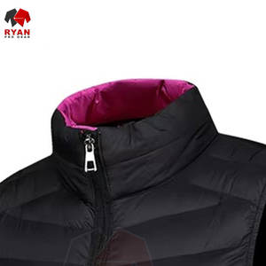 Gilet matelassé léger pour homme, logo personnalisé, OEM ODM, veste sans manches matelassée, chauffe-corps chaud, vente en gros d'usine - Product Image 2
