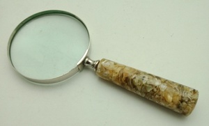 Lupa básica de metal y vidrio con mango personalizado para candelabros, linternas, tarros de velas - Product Image 6