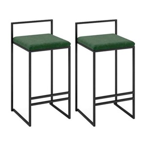 Tabouret en fer élégant avec finition dorée parfait pour les maisons glamour, les hôtels et les intérieurs de salon modernes inspirés du luxe - Product Image 5