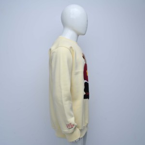 Nouveau sweat à capuche léger de haute qualité, 100 % coton, anti-boulochage, respirant, écologique, avec service OEM, imprimé tendance - Product Image 5