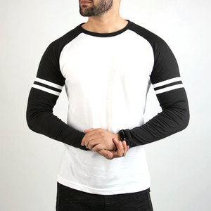 2026 Lightweight Eco Friendly <b>Ringer</b> <b>Men</b> Full Sleeve <b>T</b> <b>Shirt</b> Top Quality <b>Men</b> Outfit Crew Neck Full Sleeve <b>T</b>-<b>Shirt</b> - Product Image 2