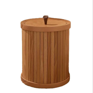 โหลไม้ใส่น้ำตาลในครัวถังเก็บขวดเหยือกใส่ของใช้ในบ้านสวนภาชนะใส่อาหารสำหรับใส่เครื่องปรุง - Product Image 1