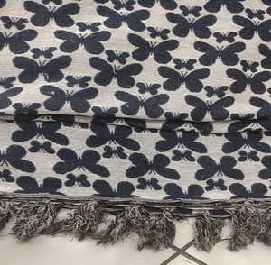 ผ้าแจ็คการ์ดลายผีเสื้อทำจากโพลีเอสเตอร์ออร์แกนิก - Product Image 5