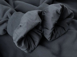 Tendencia 100% algodón Fleece Distress Plus Size Drop Shoulder Acid Washed Relieve Cropped Hoodie para hombres Basics algodón mezclado - Product Image 4