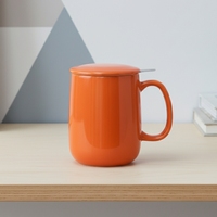Vente en gros de tasses à café en porcelaine multi-usages 3459809L, nouveau design durable, style nordique, infuseur pour le thé, usage quotidien
