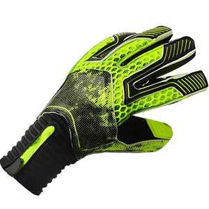 ถุงมือฟุตบอลเยาวชนมืออาชีพถุงมือหนังคุณภาพสูงถุงมือผู้รักษาประตูกีฬาที่มีคุณสมบัติเหนียวมากสำหรับผู้เล่นผู้รักษาประตู - Product Image 2