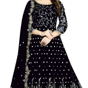 100% haute qualité à la mode modeste femmes robes broderie conception dentelle fermeture éclair décoration respirant grande taille femmes ensembles - Product Image 2