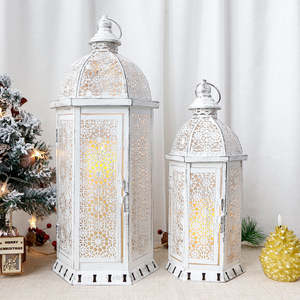 Iron <b>Outdoor</b> <b>Hanging</b> Lantern for Party Decorations - Product Image 4