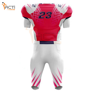 Uniformes de fútbol americano para hombre de tela, uniforme de fútbol americano hecho a medida de alta calidad - Product Image 2