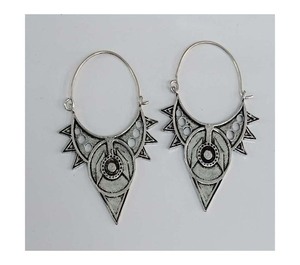 ต่างหูทองเหลืองโลหะ GC-ER-169ฮิปฮอปสำหรับผู้หญิงเครื่องประดับแฟชั่นทันสมัยสำหรับเป็นของขวัญครบรอบ - Product Image 1