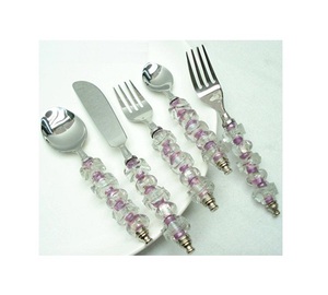 New Style Flatware <b>Set</b> Tableware Silver Stainless Steel Creative Gift Silver Customize Design Silver Metal Cutlery - Product Image 2