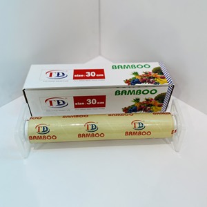 พร้อมจัดส่ง ฟิล์มถนอมอาหาร PVC สำหรับบรรจุภัณฑ์อาหาร ชนิดยืดห่อได้ เกรดอาหาร ขนาดจัมโบ้โรล - Product Image 4