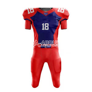 Uniforme de football américain, coupe confortable, tissu respirant, idéal pour l'entraînement et la compétition - Product Image 1