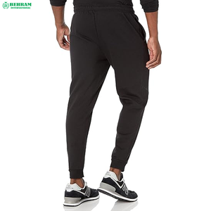Pantalon de jogging en molleton pour homme, coupe classique, chaud, avec cordon de serrage à la taille, 100 % coton, idéal pour l'hiver – Nouvelle collection, offre spéciale - Product Image 2