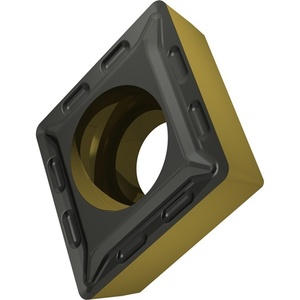 ISO CCMT 060204E-FF2T9415 D. 2.8mm MT-CVD Inserto de Torneado Indexable con Recubrimiento, Paquete de 10 para Herramientas de Torneado de Precisión - Product Image 1