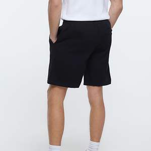 กางเกงขาสั้นผ้าฝ้าย42% โพลีเอสเตอร์58% ปักโลโก้ที่กำหนดเองด้านข้างลื่นกระเป๋าเอวยางยืดพอดีกับผ้าเจอร์ซีย์ - Product Image 2