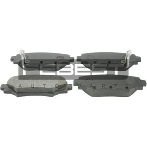 Pastiglie freno posteriori FEBEST (0501-BMR) - Product Image 1