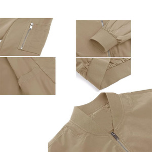 OEM Men's Winter Casual Horn <b>Button</b> Coat Solid Lightweight Waterproof Windproof Eco-Friendly Bomber Jacket High Street - Product Image 4